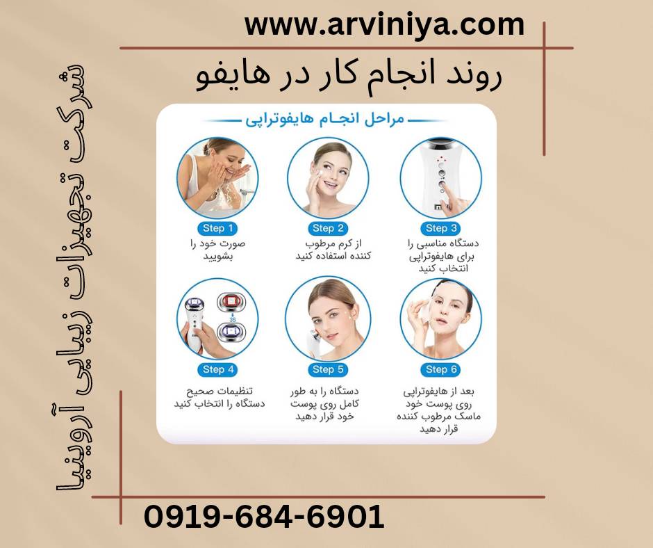 روند انجام کار در هایفو