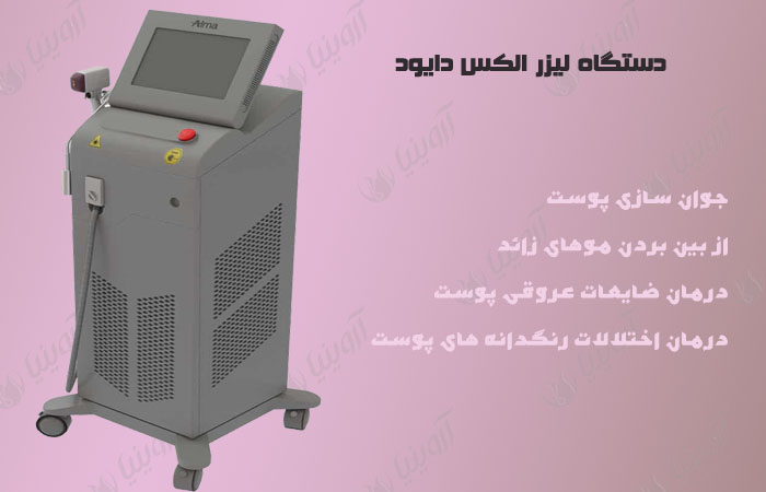 قیمت دستگاه لیزرالکس دایود۱